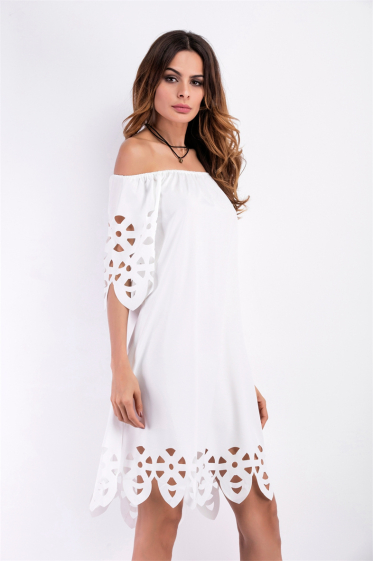 Wholesaler PRETTY SUMMER - White dress
