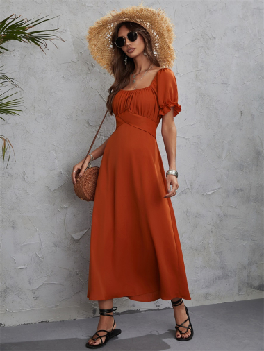Wholesaler TINA - Brown dress