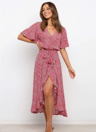 Wholesaler PRETTY SUMMER - Long dress Red