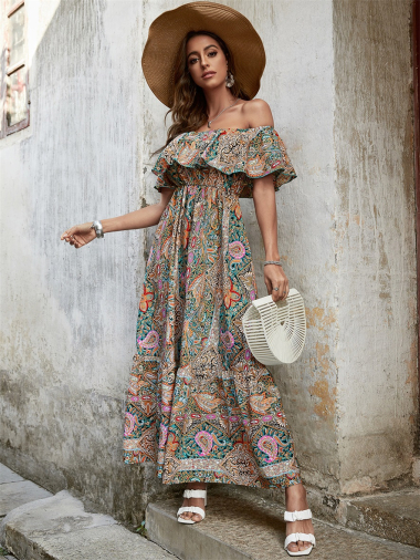 Wholesaler TINA - Multicolor Dress