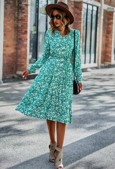 Wholesaler TINA - Dress green