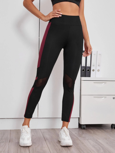 Wholesaler TINA - Sport High Waist Leggings Black New Model