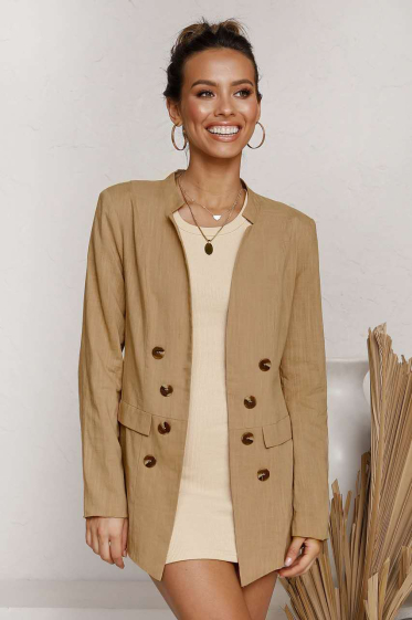 Wholesaler TINA - Camel Jacket