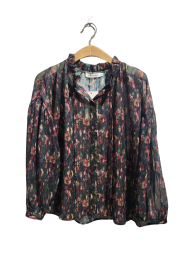 Großhändler COLOR BLOCK - Bluse mit Blumendruck