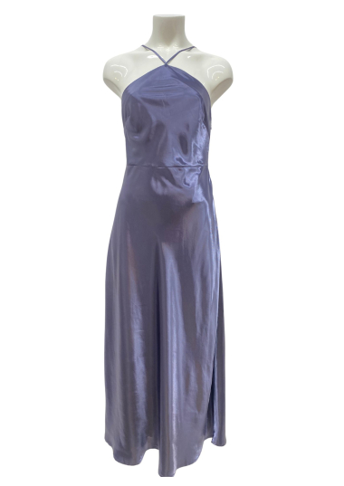 Wholesaler COLOR BLOCK - Satin dress