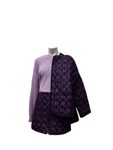 Wholesaler COLOR BLOCK - Aztec pattern jacket