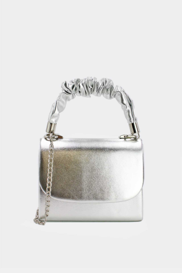 Wholesaler Tom & Eva - Mini Messenger Bag With Ruched Handle