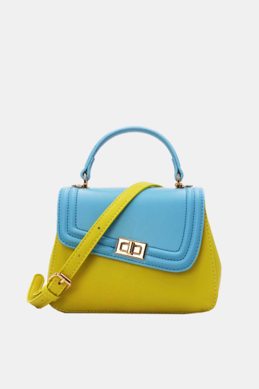 Wholesaler Tom & Eva - Small Handbag With Asymmetrical Flap