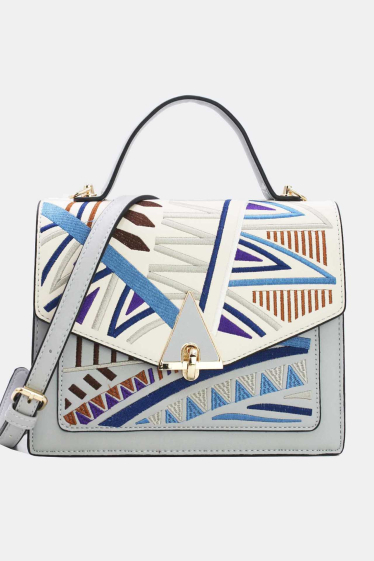 Großhändler Tom & Eva - Moderne bestickte Handtasche im ethnischen Stil