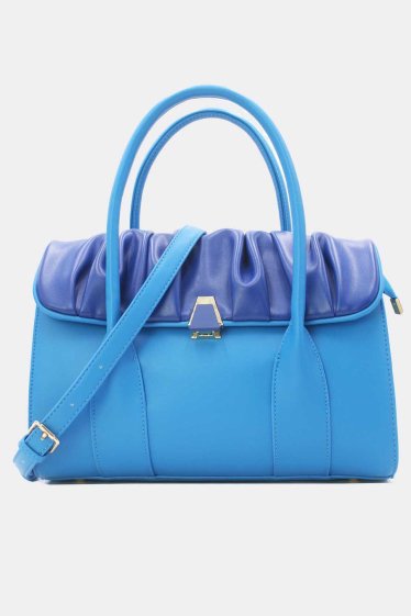 Wholesaler Tom & Eva - Chic Ruched Flap Handbag