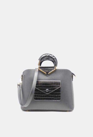 Großhändler Tom & Eva - Grained leather effect Handbag