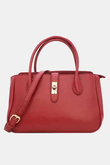Wholesaler Tom & Eva - Grained Leather Effect Handbag