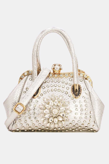 Großhändler Tom & Eva - Damenhandtasche mit Diamanten 22P-5597