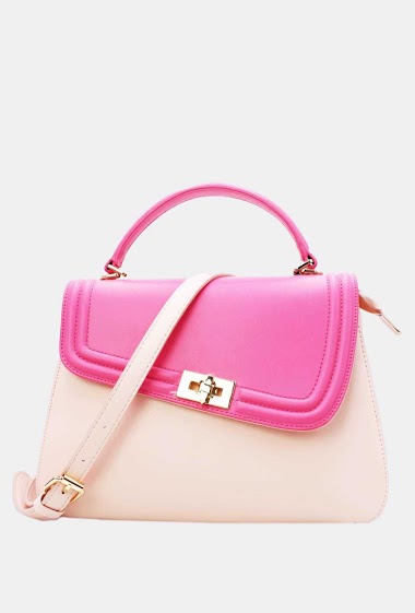 Women's Handbag Bicolor 22B-5613