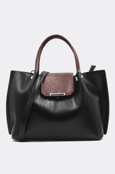 Wholesaler Tom & Eva - Women's Leather Effect Handbag