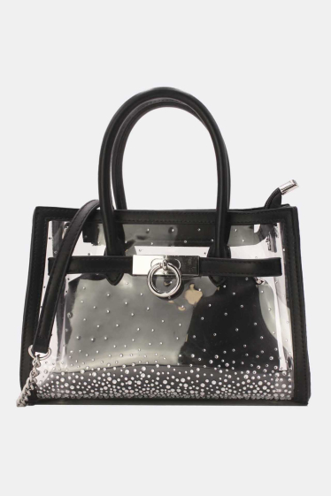 Wholesaler Tom & Eva - Medium Transparent Handbag