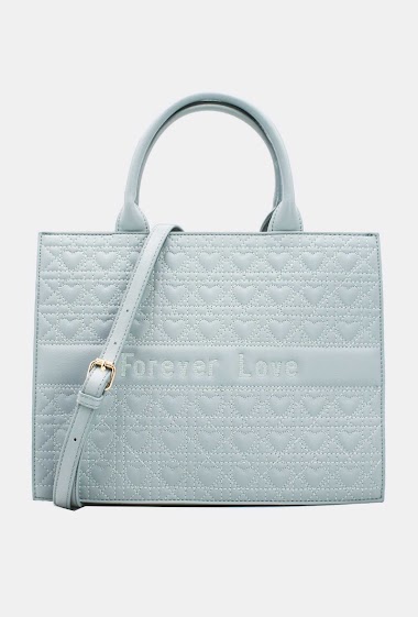 Quilted Tote Bag Heart