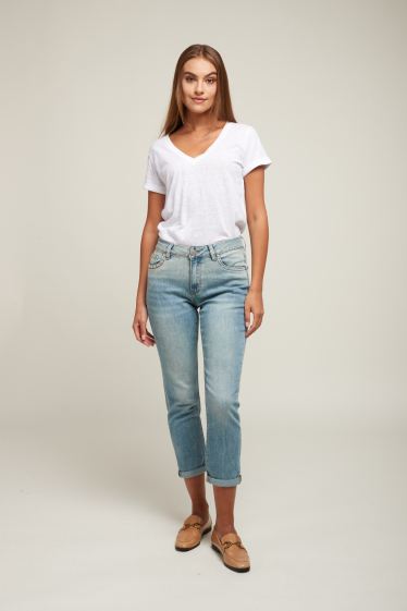 Großhändler Toxik3 - Bestickte Jeans – Apache