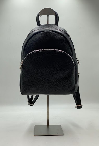 Wholesalers Trendy Bag - Grained leather backpack