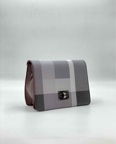 Wholesaler Trendy Bag - Handbag with chic grid pattern