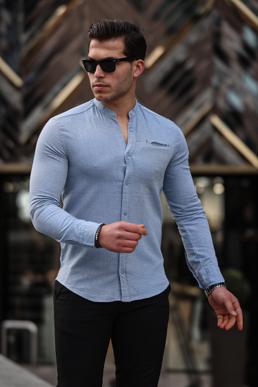Wholesaler TRICKO - Lightweight long-sleeved men's shirt