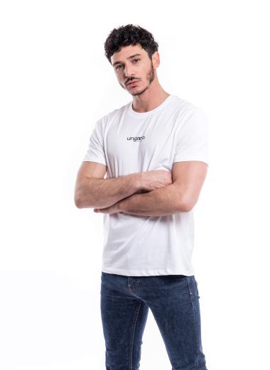 Wholesaler UNGARO SPORT - Short-sleeved cotton t-shirt