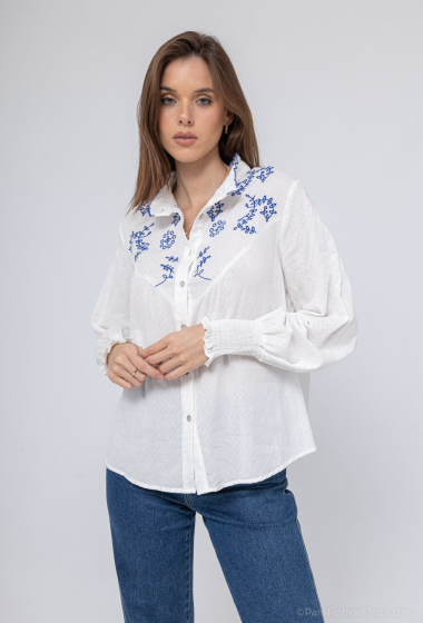 Wholesaler Unigirl - Embroidered blouse