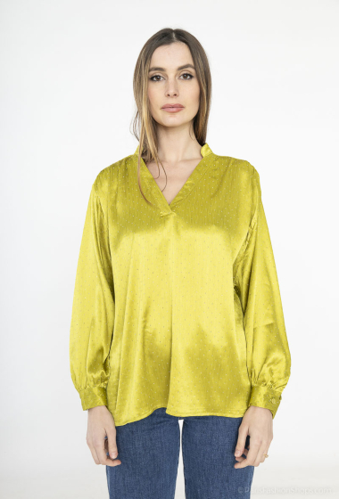 Wholesaler Unigirl - Rhinestone blouse