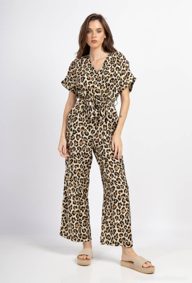 Wholesaler Unigirl - Leopard jumpsuit