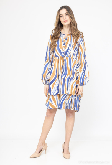 Wholesaler Unigirl - Abstract print dress