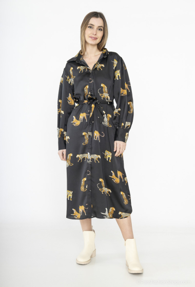 Wholesaler Unigirl - Leopard print dress