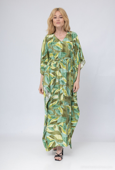 Wholesaler Unigirl - Long printed dress