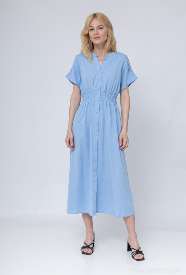 Wholesaler Unigirl - Long buttoned dress