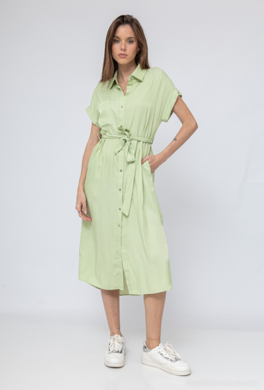 Wholesaler Unigirl - Mid-length dress with a decant porch