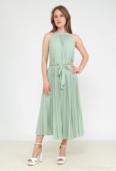 Wholesaler Unigirl - Sleeveless pleated dress