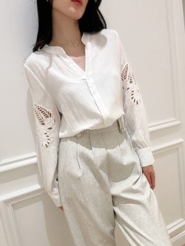 Wholesaler Unika Paris - Embroidered blouse