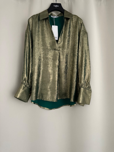 Wholesaler Unika Paris - Sequined oversized blouse