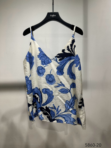 Wholesaler Unika Paris - Flower print camisole