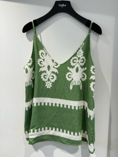 Wholesaler Unika Paris - Printed camisole