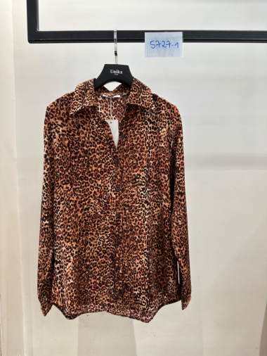 Mayorista Unika Paris - Camisa con estampado de leopardo