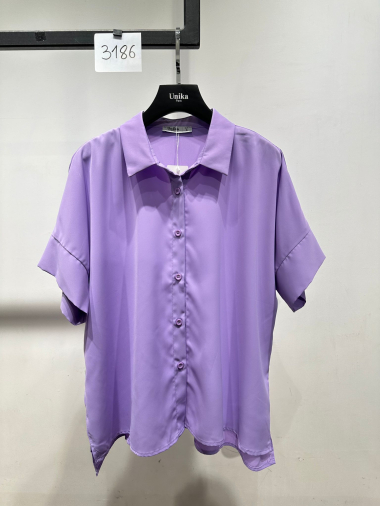 Wholesaler Unika Paris - Loose short-sleeved shirt
