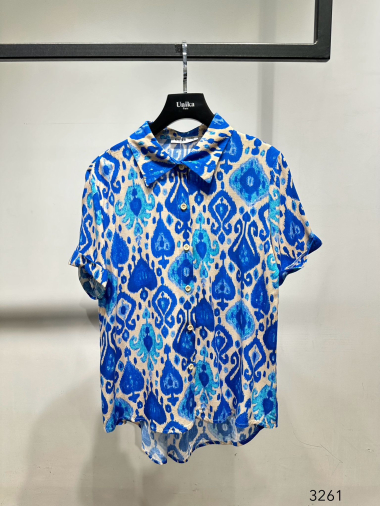 Wholesaler Unika Paris - Short-sleeved printed shirt
