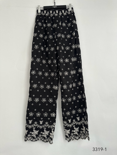 Wholesaler Unika Paris - Embroidered pants