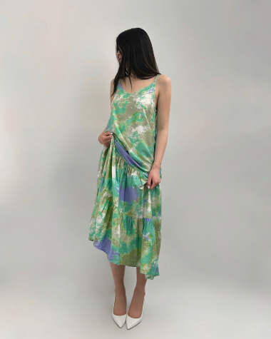 Großhändler Unika Paris - Lockeres Kleid mit Trägern