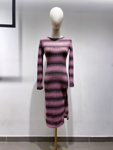 Wholesaler Unika Paris - Ribbed midi dress