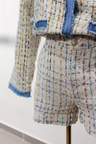 Mayorista Unika Paris - pantalones cortos de tweed