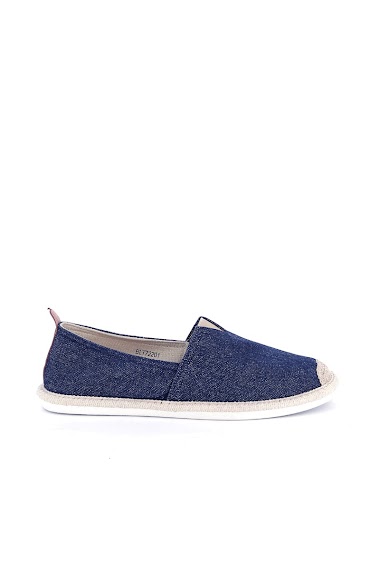 Men s Canvas and Rubber Sole Espadrilles UM2905 UOMO design