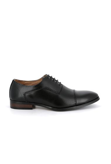 Wholesaler UOMO design - Men's Oxford in Faux leather with perforated finish