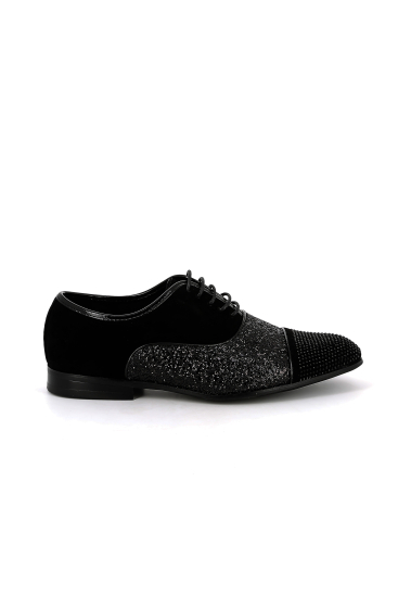 Mayorista UOMO design - Zapatos Oxford hombre - Pedrería negro
