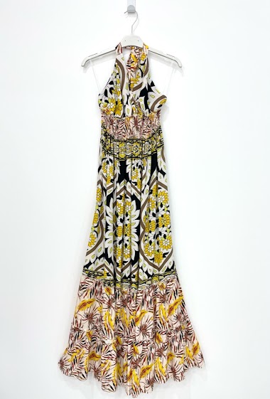 Wholesaler NOS - Long dress with floral print